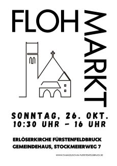 Plakat Flohmarkt