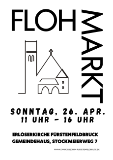 Plakat Flohmarkt