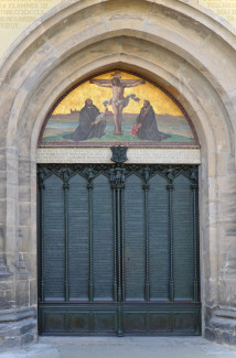 Kirchentür Schlosskirche Wittenberg