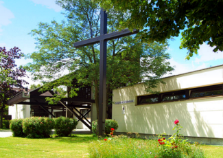 Außenansicht der Gnadenkirche