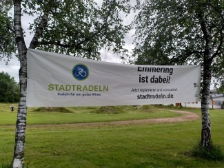 Banner zur Aktion Stadtradeln in Emmering