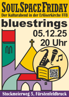 Plakat Soul Space Friday Bluestrings