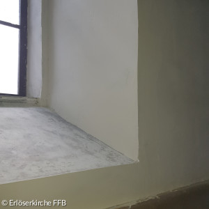 gespachtelte Fensterlaibung 2