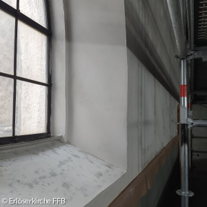 gespachtelte Fensterlaibung 1