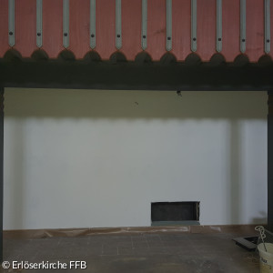 gespachtelte Wand